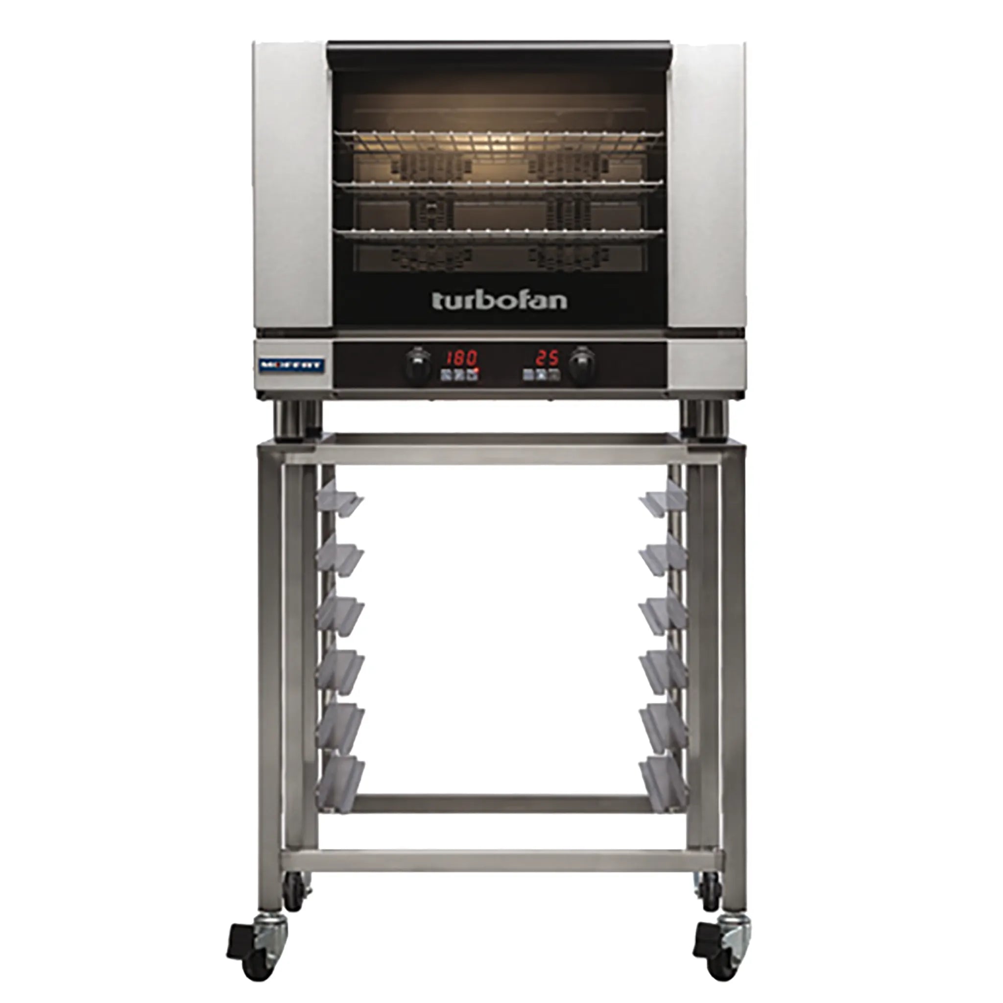 TurboFan E28 Series Electric Counter Top Convection Oven - 208V, Fits 4 Full Size Sheet Pans, Various Configurations-Phoenix Food Equipment