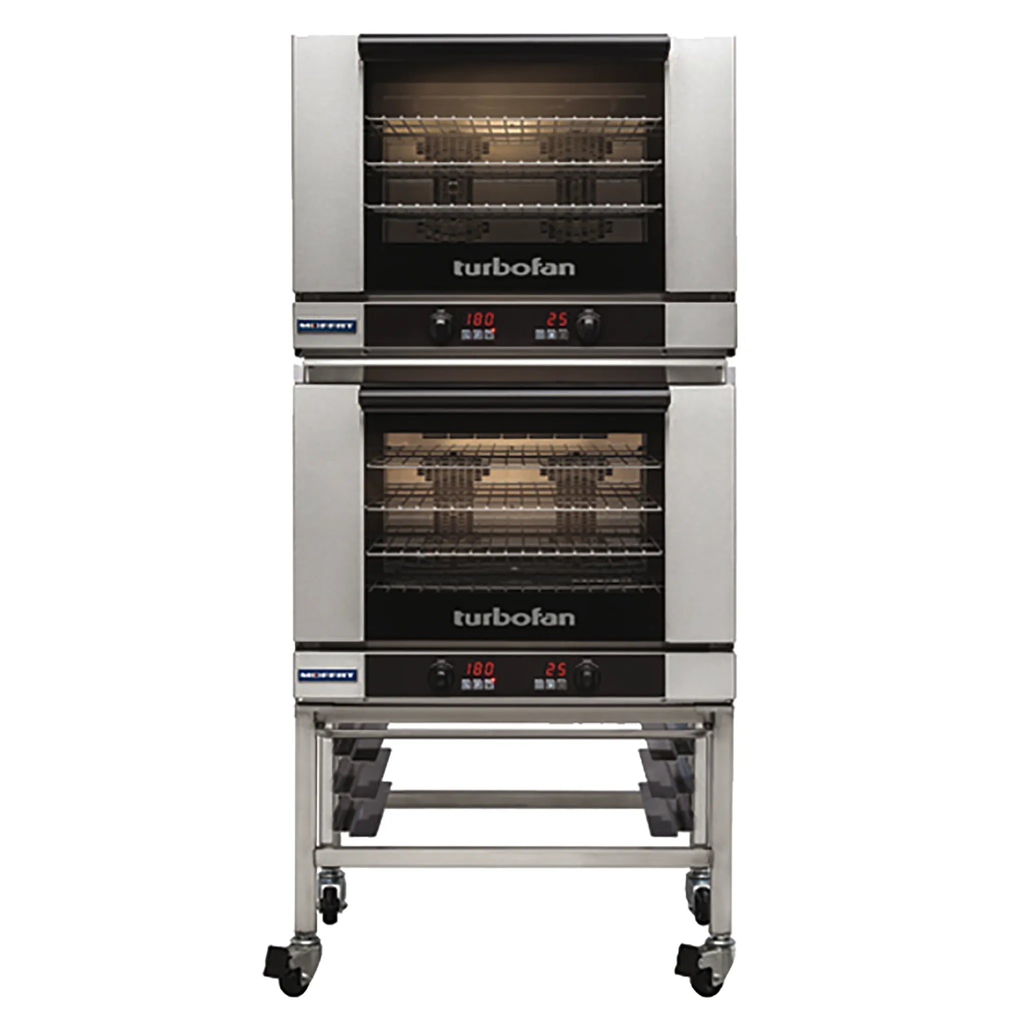 TurboFan E28 Series Electric Counter Top Convection Oven - 208V, Fits 4 Full Size Sheet Pans, Various Configurations-Phoenix Food Equipment