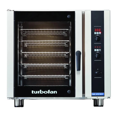 TurboFan E35 Series Digital Electric Convection Oven - 208V, Fits 6 Full Size Pans, Various Configurations-Phoenix Food Equipment