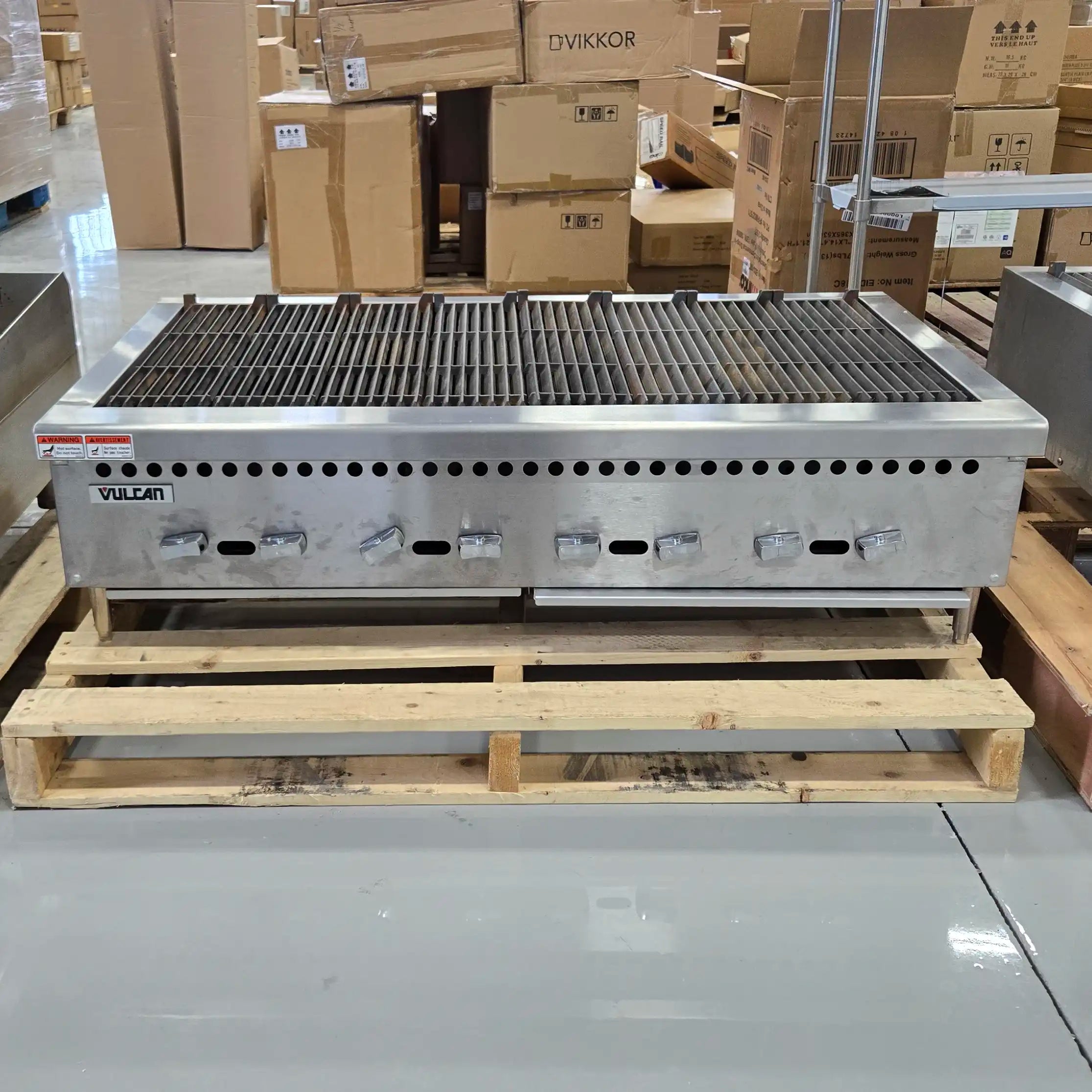 **USED** Vulcan VCRB47 Natural Gas/Propane 47" Radiant Charbroiler-Phoenix Food Equipment