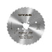 UYAR 90mm replacement blade for D190 kebob knife, stainless steel ProfiCut Z90 blade with serrated toothed edge