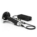 UYAR D190 electric kebob knife shown with its black power supply adapter and connecting cables