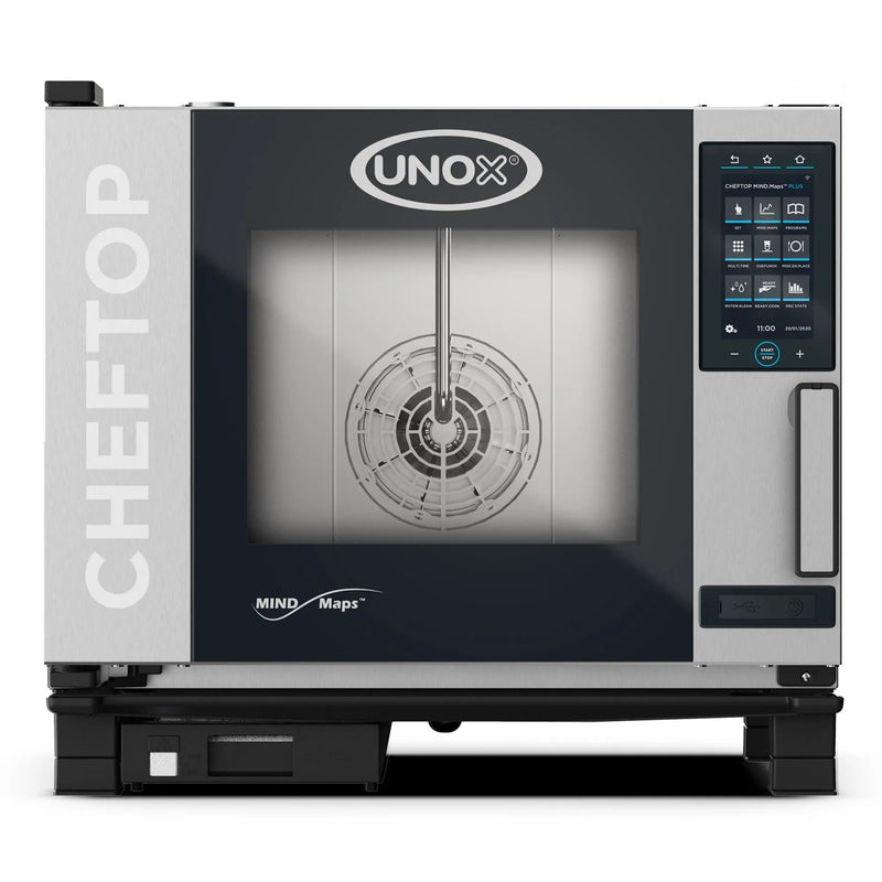 Unox XAVC-0511 Series Electric/Gas Combi Oven - Digital Controls, Fits 5 Full Size Steam Table Pans-Phoenix Food Equipment