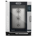 Unox XAVC-10FS Series Cheftop electric/gas combi oven, stainless steel with glass door and digital controls, front view