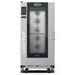 Unox XAVL-2021 Series Cheftop electric/gas roll-in combi oven with glass door and digital touch controls, front view