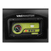 VacMaster VP600 chamber vacuum packaging machine, close-up of the control panel with vacuum pressure gauge