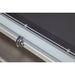 VacMaster VP800 chamber vacuum sealing machine, close-up of the chamber seal bar and lid gasket edge