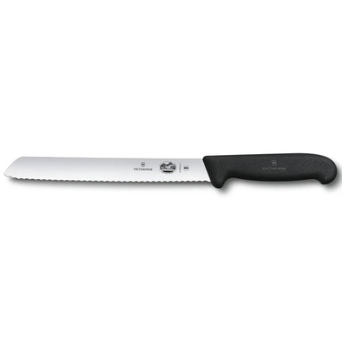 Victorinox 5.2533.21 Fibrox 8" Bread Knife, Wavy Edge-Phoenix Food Equipment