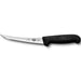 Victorinox 5.6603.15-X3 Fibrox 6-inch semi-stiff curved boning knife with black Fibrox handle, side view