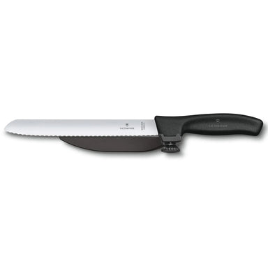 Victorinox 68663.21 Fibrox 8" Dux Knife, Serrated Edge-Phoenix Food Equipment