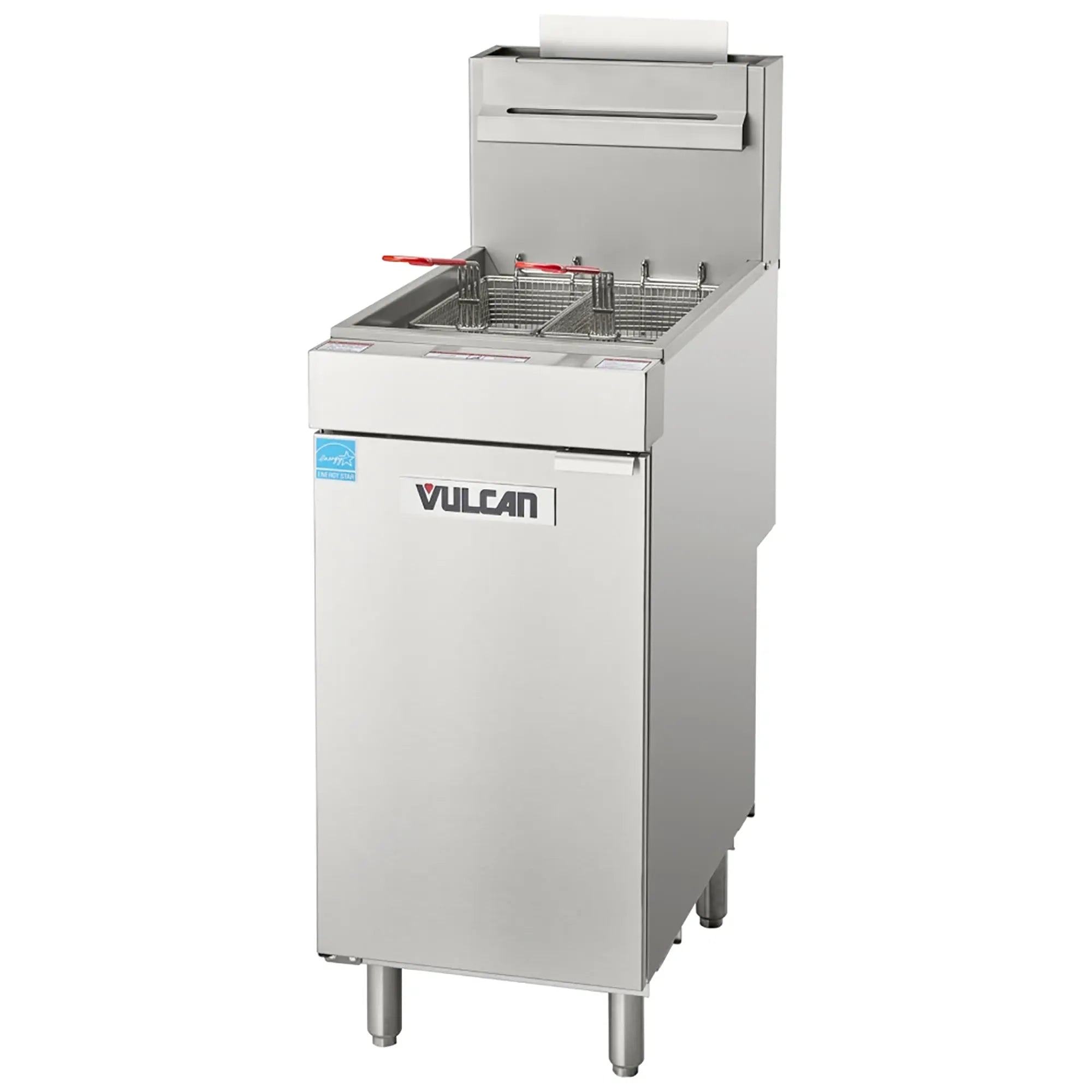 Vulcan 1VEG50M High Efficiency Natural Gas 50LB Fryer-Phoenix Food Equipment