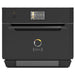 Vulcan IBEX IBEX1AV1PBB 208V single phase speed oven, black ventless unit with touchscreen, door closed