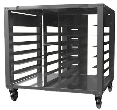 Vulcan IBEXAPSKIT1+IBEXAWS1 Workstation Cart With Pan Supports-Phoenix Food Equipment
