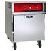 Vulcan VCH5 insulated cook and hold cabinet in stainless steel on casters, angled view showing side vents