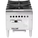 Vulcan VCRH12 natural gas/propane 12 inch countertop open burner with 2 burners in stainless steel, front view
