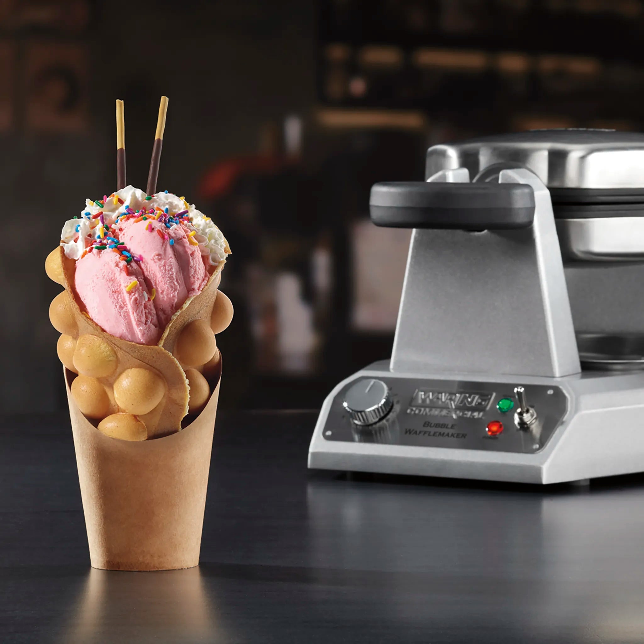 Waring WBW300X Bubble Waffle Maker-Phoenix Food Equipment
