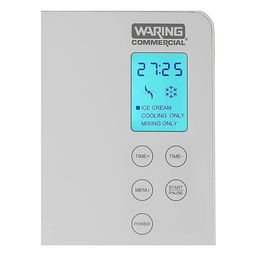 Waring WCIC20 Counter Top 2 Quart Ice Cream Maker