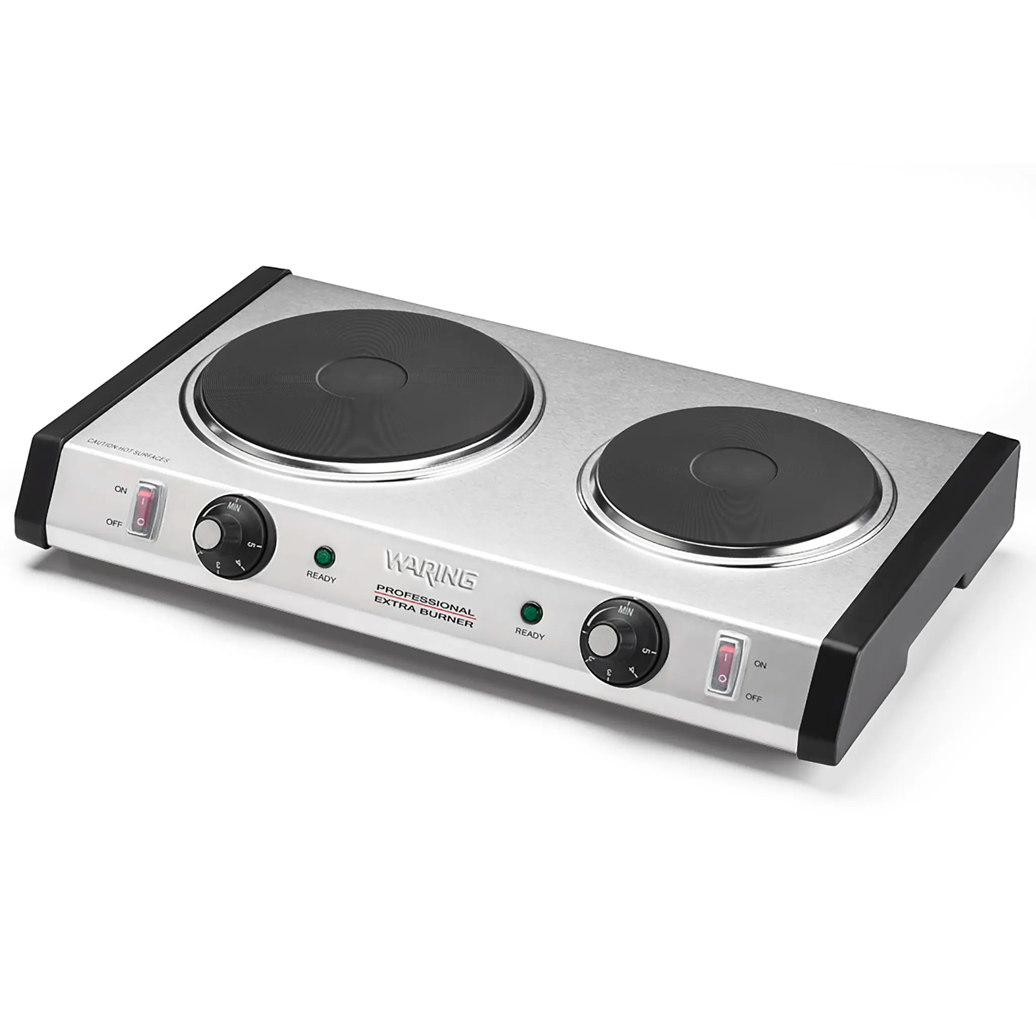 Waring WDB600 Double Cast-Iron Burner - 120V, 1800W-Phoenix Food Equipment