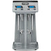 Waring WDM240TX double spindle drink mixer with timer, front view without cups showing both spindles