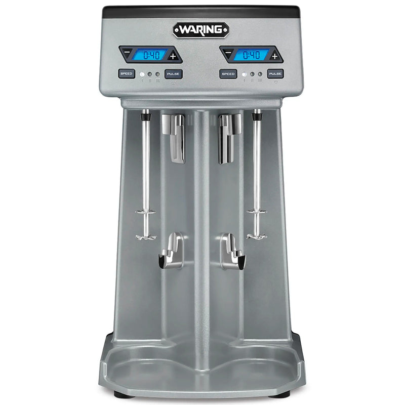 Waring WDM240TX Double Spindle Drink Mixer With Timer-Phoenix Food Equipment