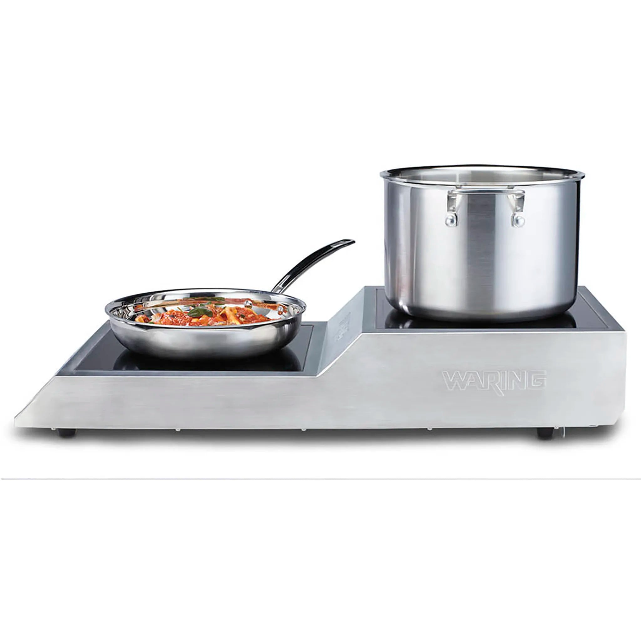 Waring WIH800 Step Up Double Induction Burner - 208/240V, 3600W-Phoenix Food Equipment