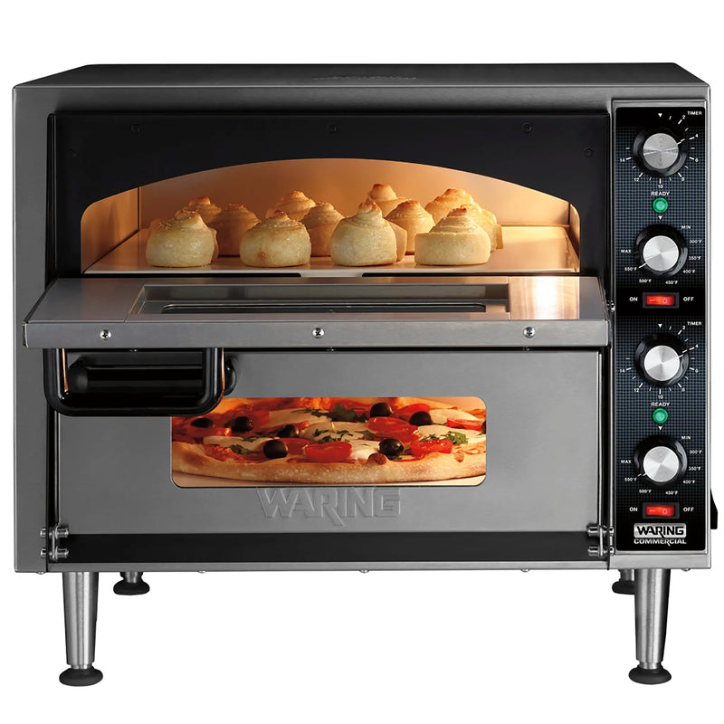 Waring WPO350 Medium Duty Double Deck Pizza Oven-Phoenix Food Equipment