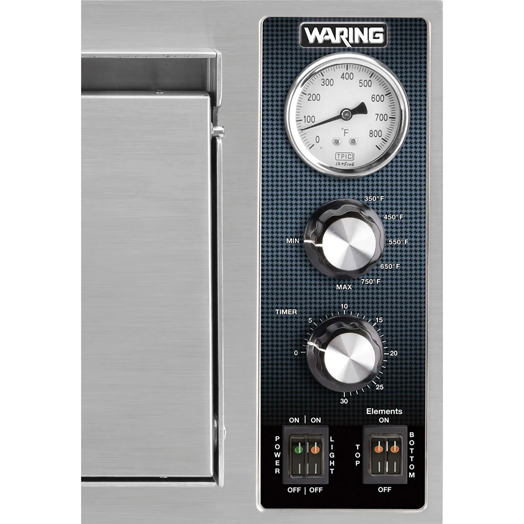 Waring WPO500 Heavy Duty Single Deck Oven-Phoenix Food Equipment