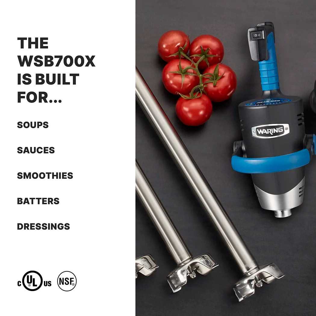 Waring WSB700X 21" Heavy-Duty Big Stik EvolutionX Immersion Blender-Phoenix Food Equipment