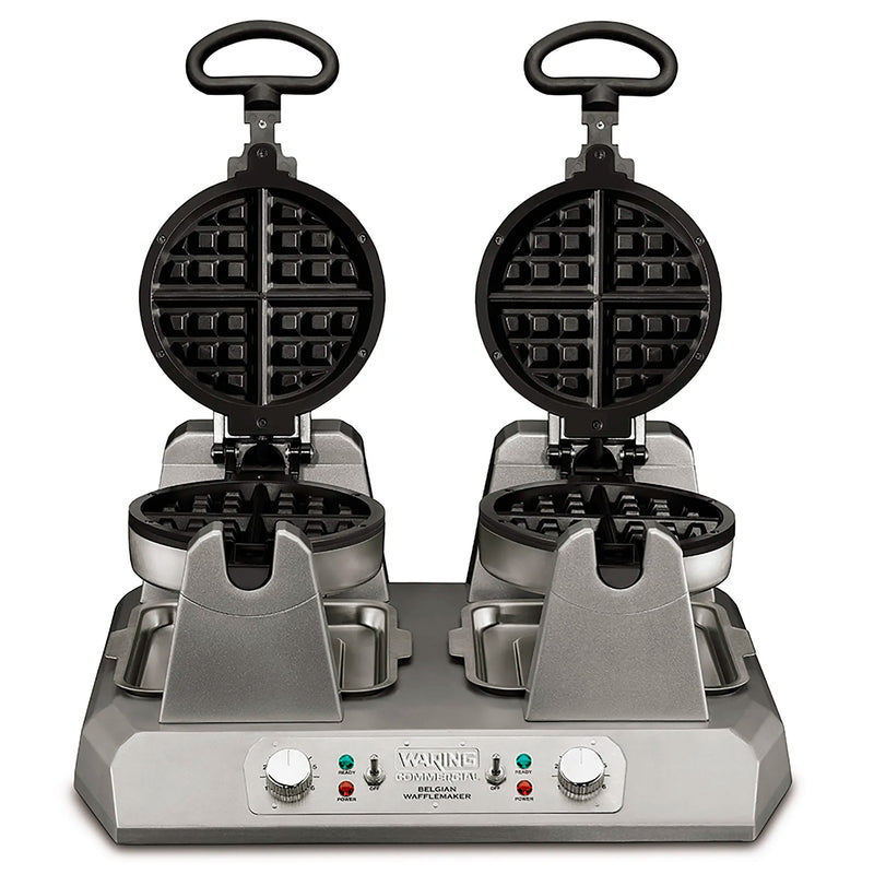 Waring WW250X2 Side by Side Single Belgian Waffle Maker-Phoenix Food Equipment