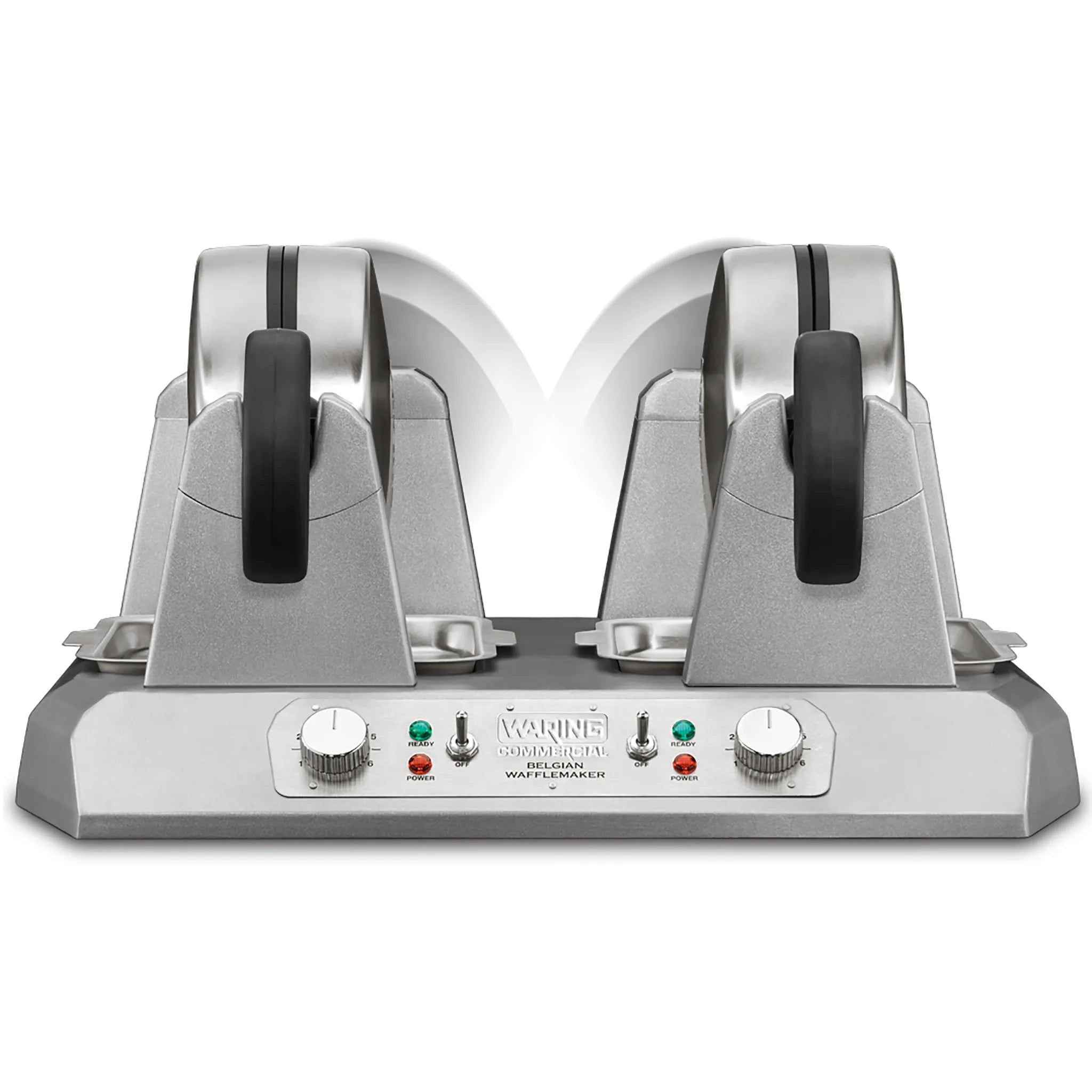 Waring WW250X2 Side by Side Single Belgian Waffle Maker-Phoenix Food Equipment