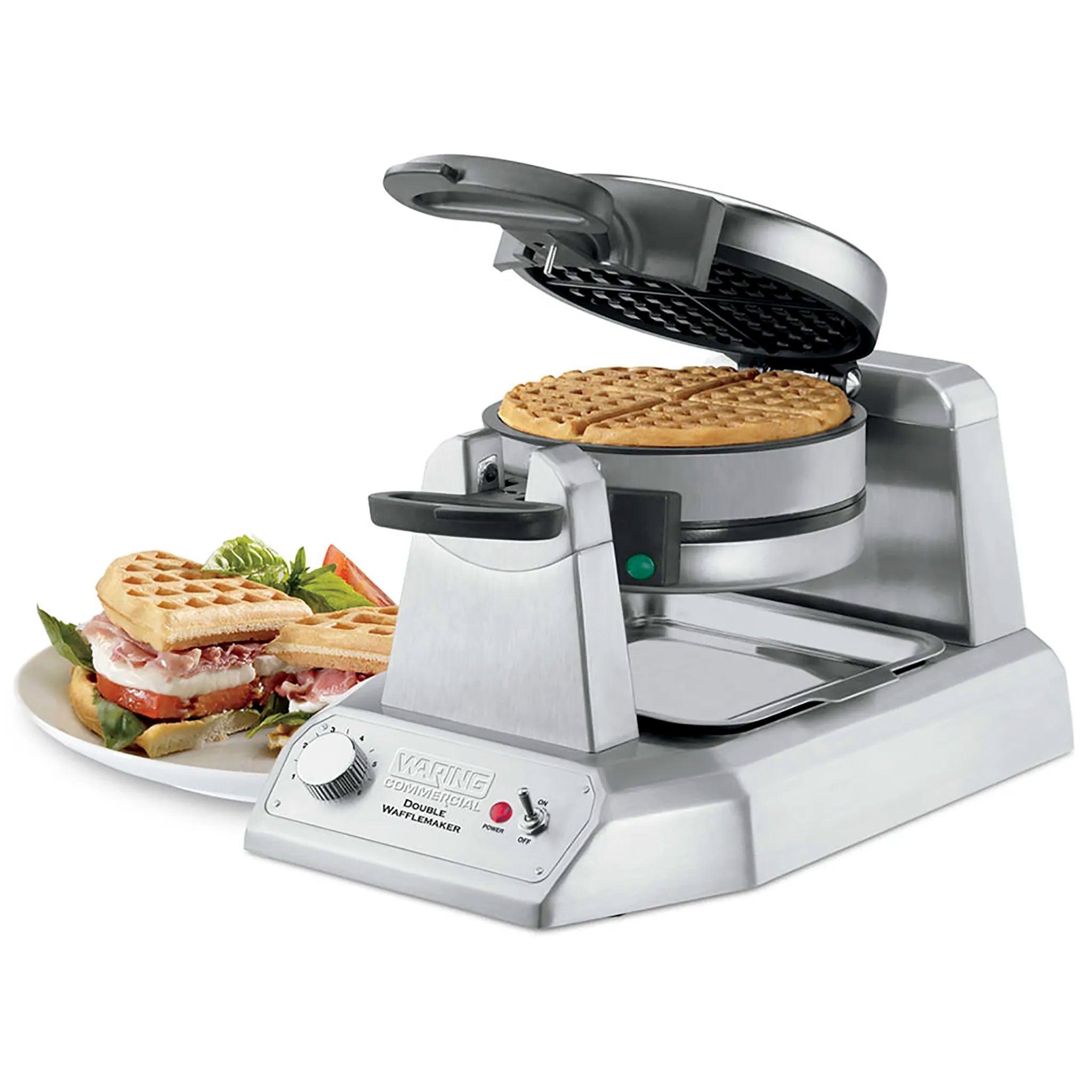 Waring WWD200 Double Classic Waffle Maker-Phoenix Food Equipment