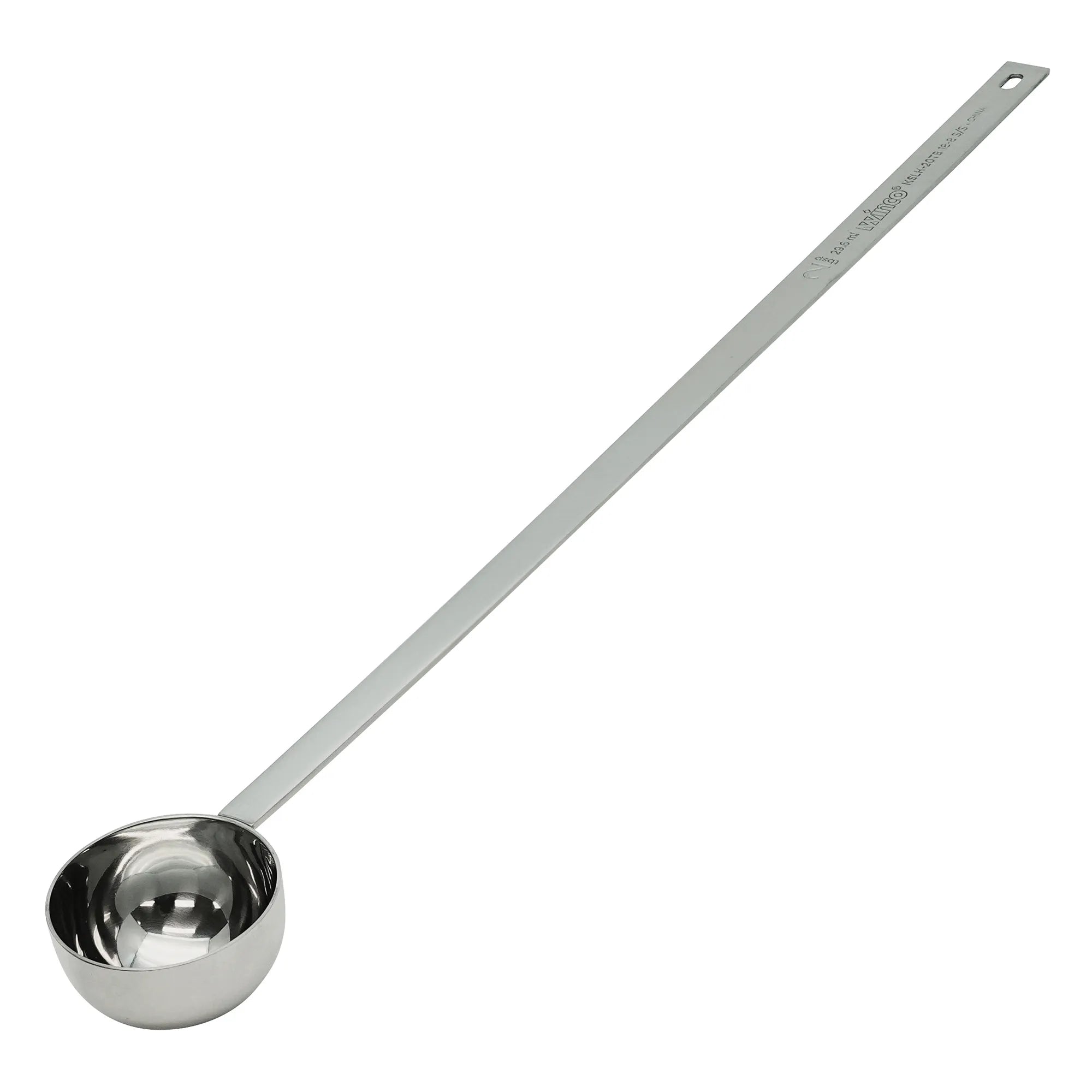 Winco 18/8 Stainless Steel Measuring Spoon with Long Handle - Various Sizes-Phoenix Food Equipment