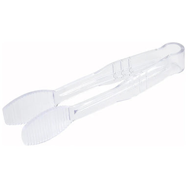 Winco 6" Polycarbonate Flat Tongs - Various Colours-Phoenix Food Equipment