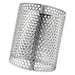 Winco 7" butter roller, close-up of the perforated stainless steel roller drum removed from the pan