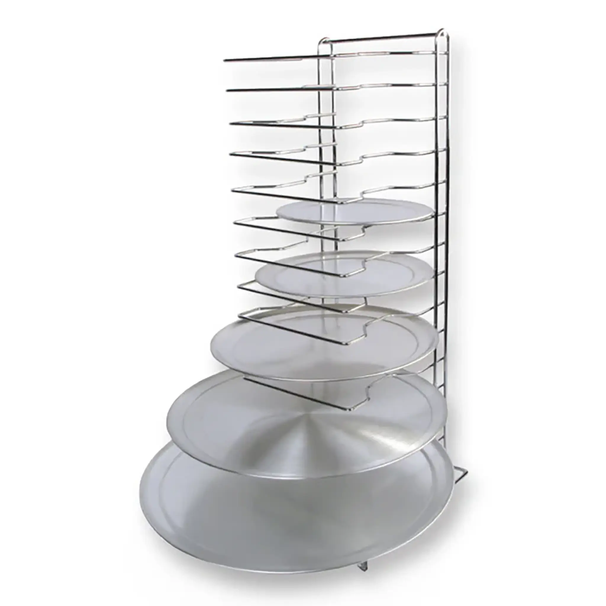 Winco Aluminum 15 Slot Pizza Rack-Phoenix Food Equipment