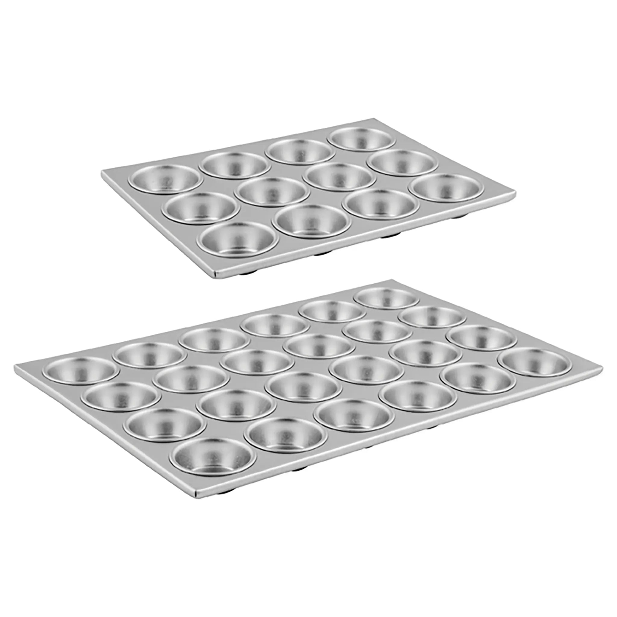 Winco Aluminum Muffin Pan - Various Sizes-Phoenix Food Equipment