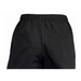 Winco black universal fit chef pants, close-up of the rear showing the elastic waistband and back patch pocket