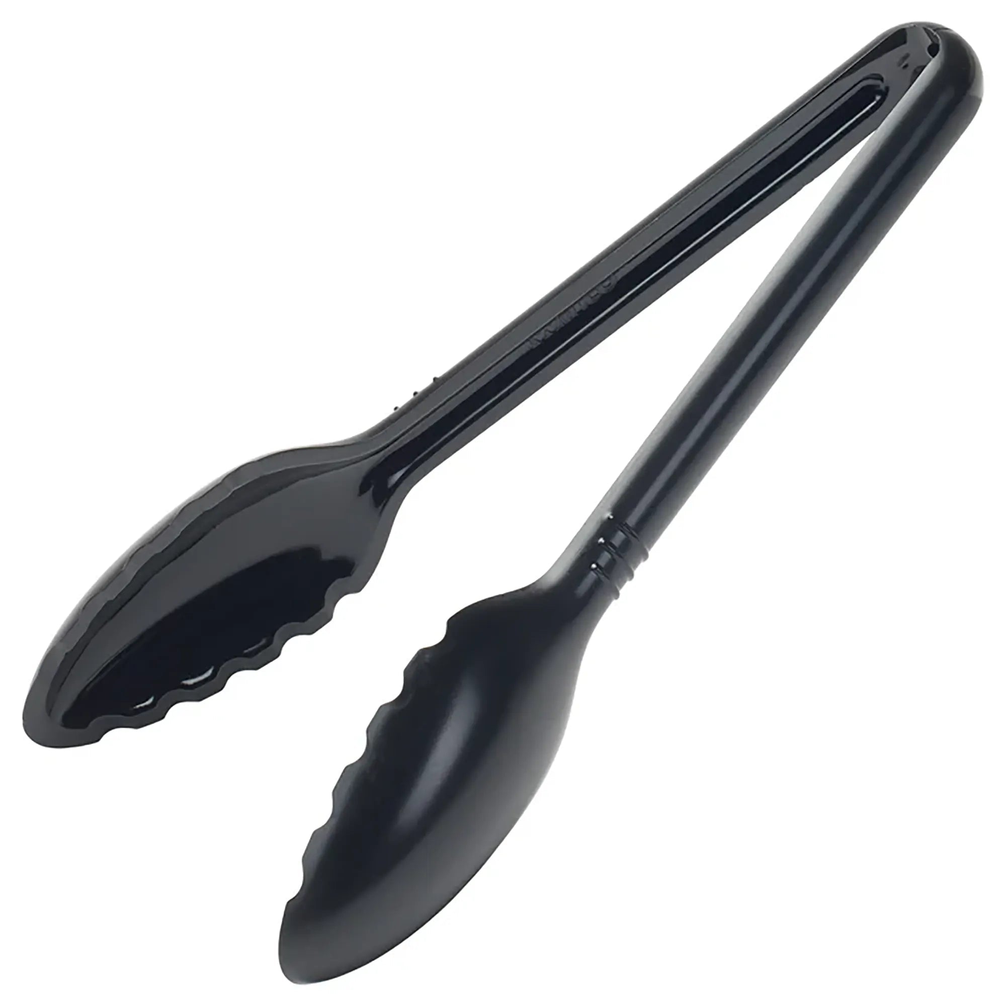 Winco Curv Black Serving Tongs - Various Sizes-Phoenix Food Equipment