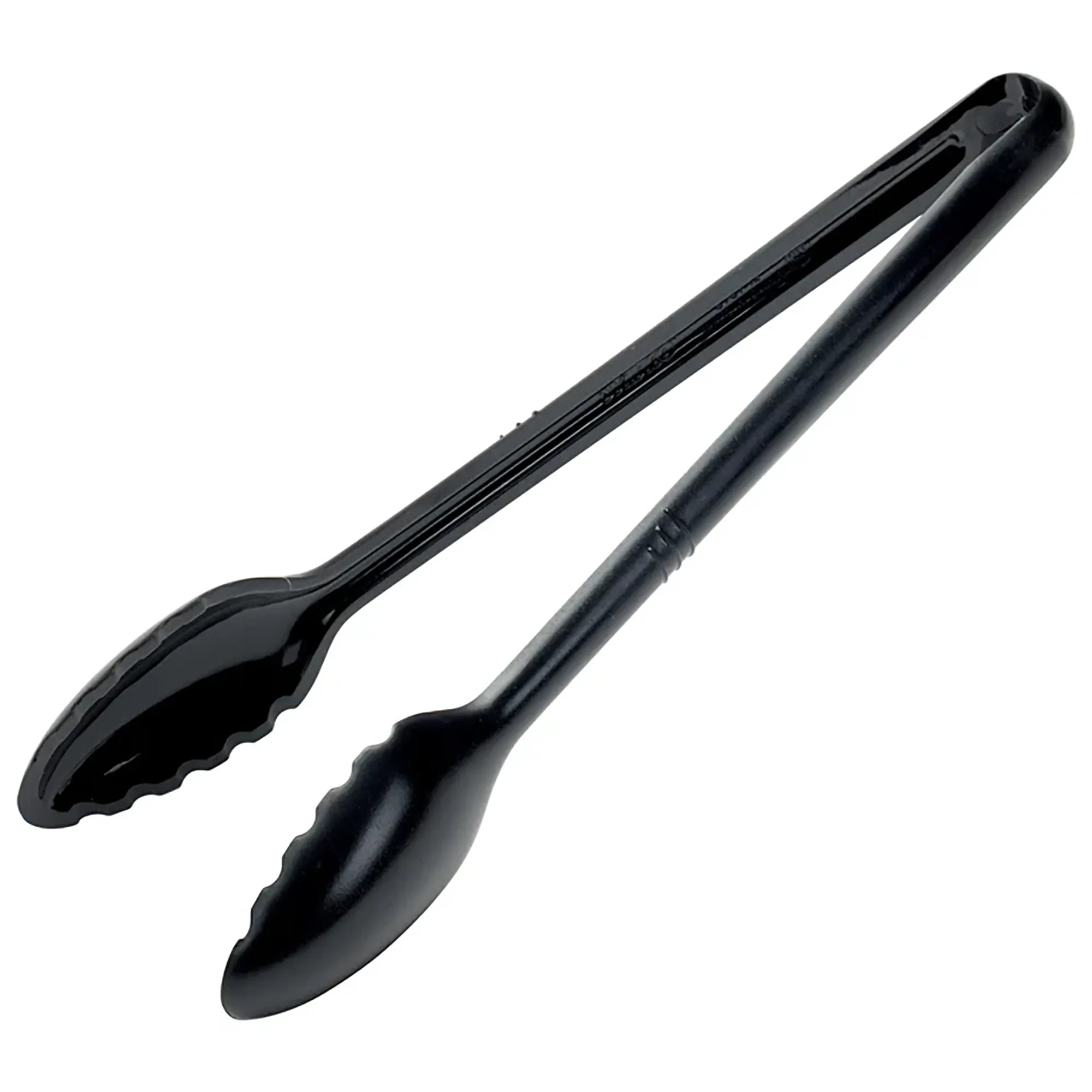 Winco Curv Black Serving Tongs - Various Sizes-Phoenix Food Equipment