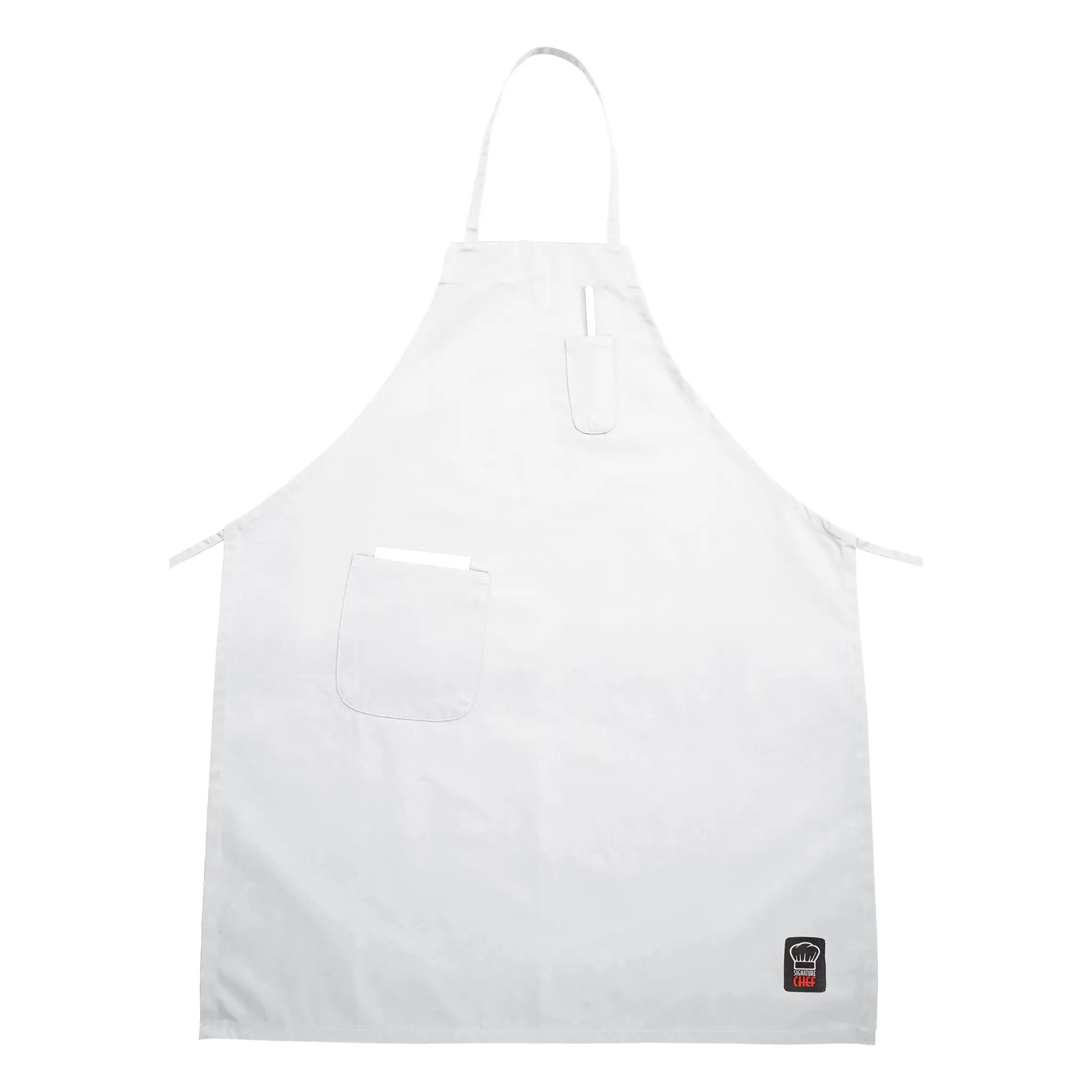 Winco Full-Length Bib Apron With Pockets - Various Colours-Phoenix Food Equipment