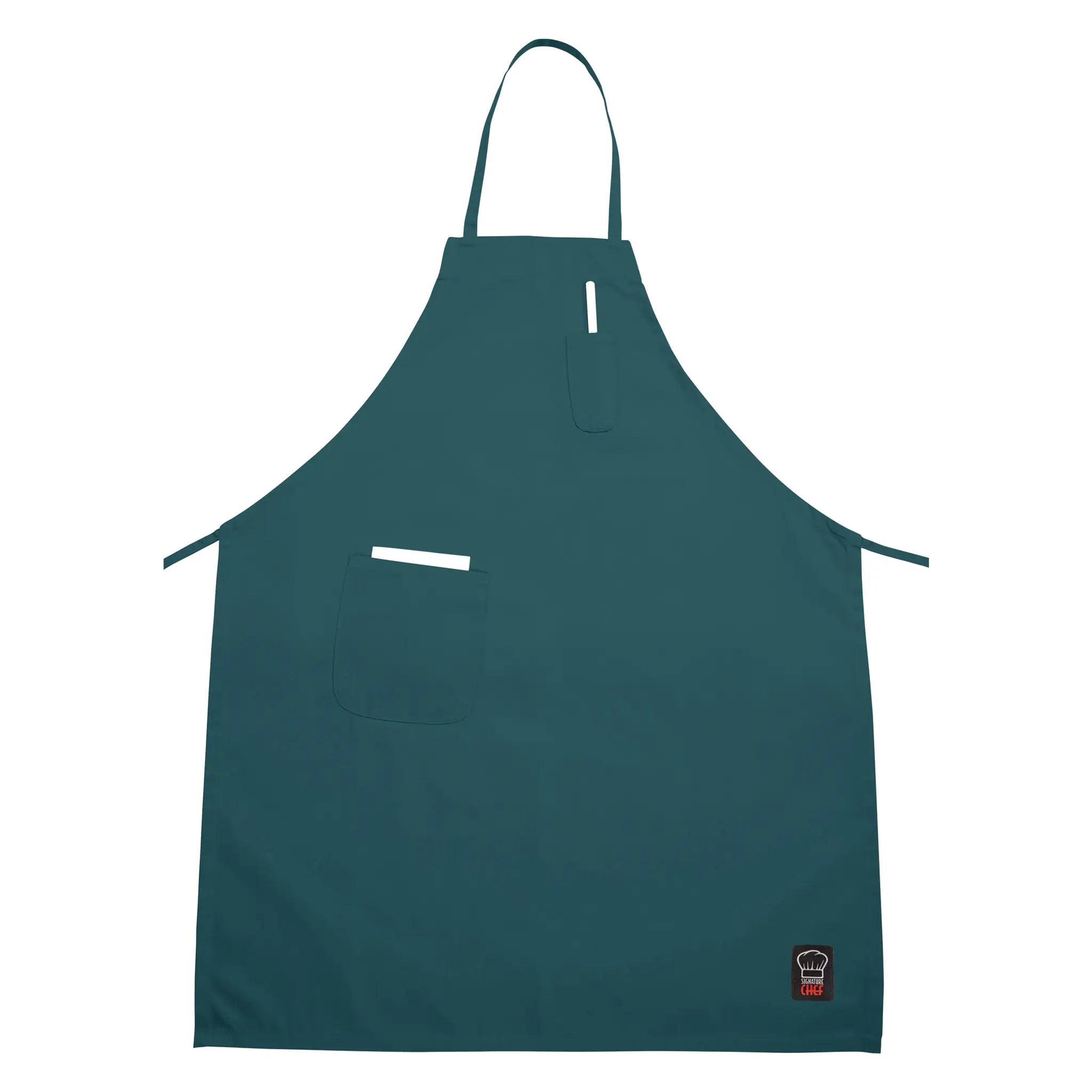 Winco Full-Length Bib Apron With Pockets - Various Colours-Phoenix Food Equipment
