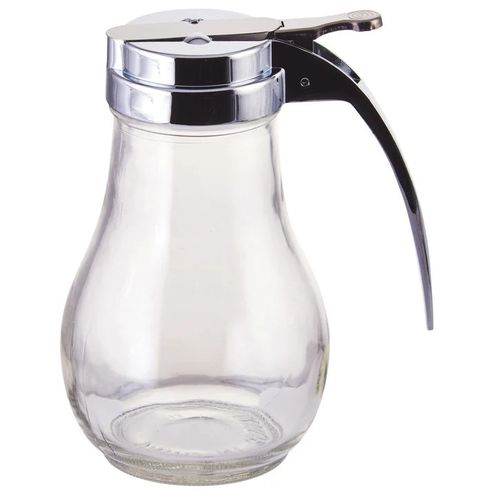 Winco Glass Syrup Dispenser - Various Sizes-Phoenix Food Equipment