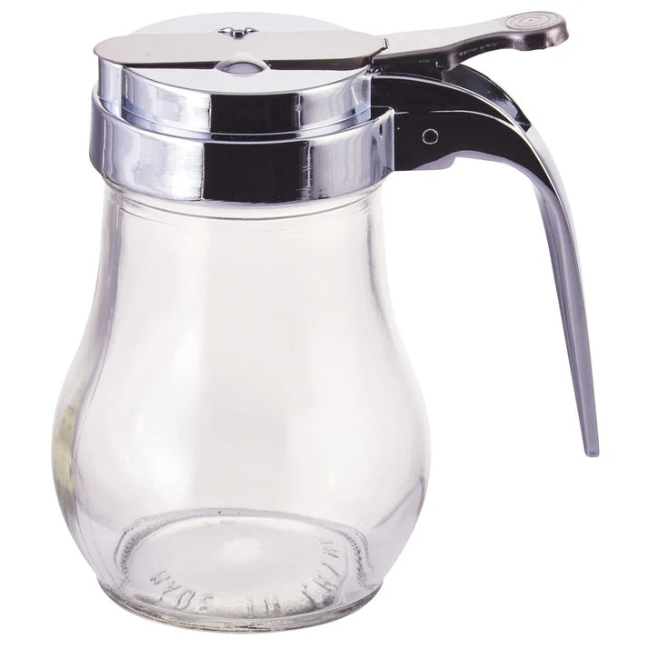 Winco Glass Syrup Dispenser - Various Sizes-Phoenix Food Equipment