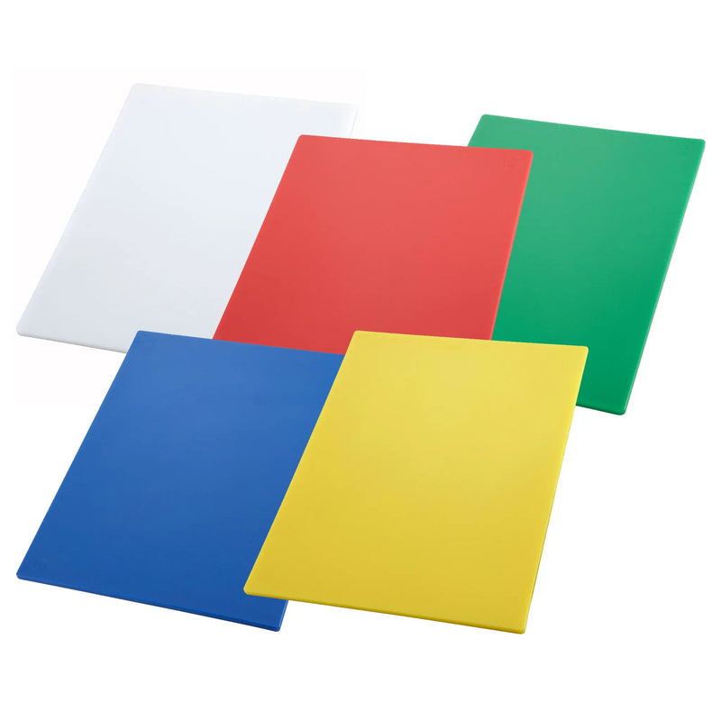 Winco HAACP Colour-Coded Cutting Board - Various Sizes-Phoenix Food Equipment
