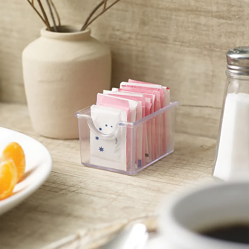 Winco Plastic Sugar Packet Holder (Pack of 12) - Various Colours-Phoenix Food Equipment