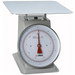Winco portioning/receiving scale, dial receiving scale with wide stainless steel platform, fifth capacity option