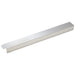 Winco SFCS-21 21 5/8 inch stainless steel universal fryer connector strip for 3 and 4 tube fryers, angled view