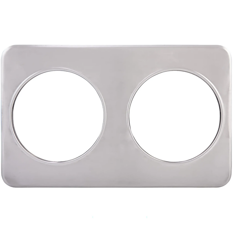 Winco Stainless Steel Adapter Plate For Soup Inserts - Various Sizes-Phoenix Food Equipment