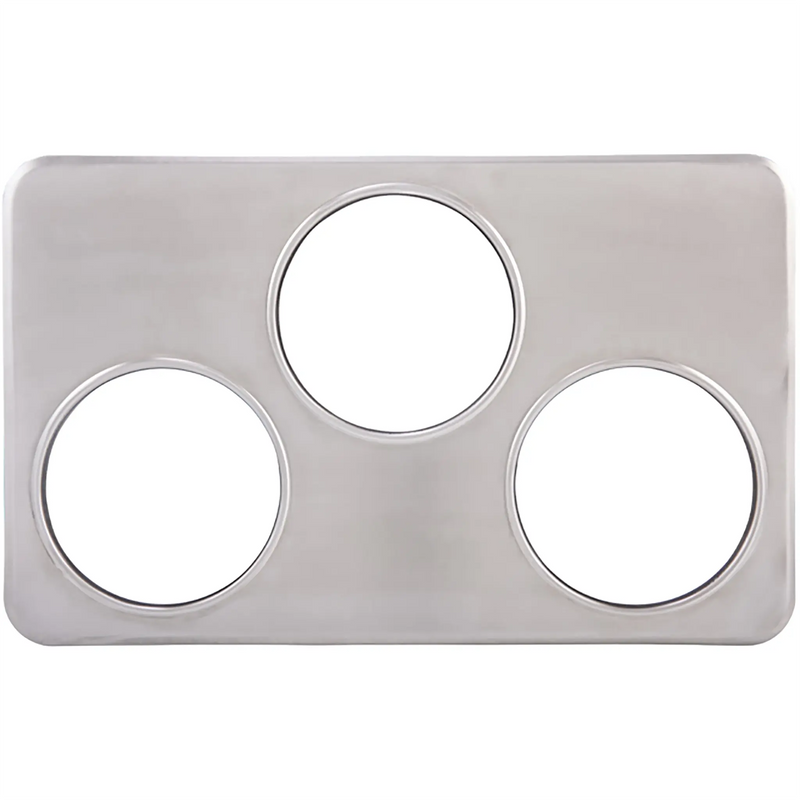 Winco Stainless Steel Adapter Plate For Soup Inserts - Various Sizes-Phoenix Food Equipment