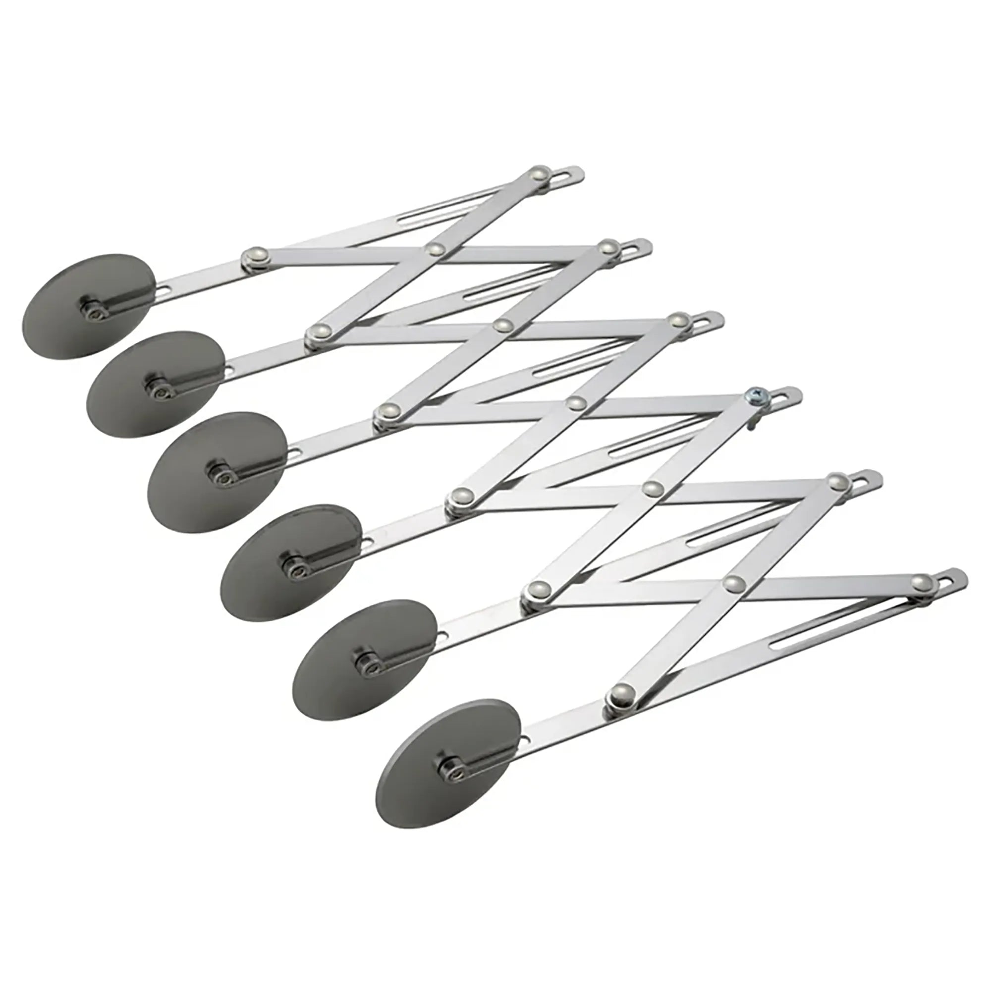 Winco Stainless Steel Adjustable Dough Divider - 6 Wheel-Phoenix Food Equipment